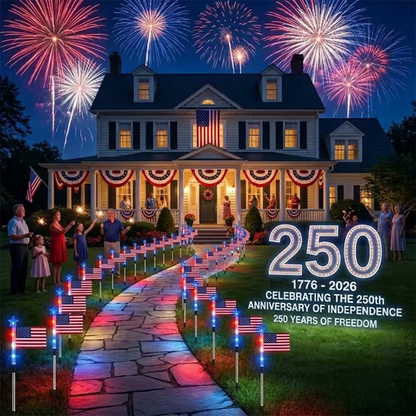 ✨ Turn Your Backyard Into a Patriotic Light Show — Shop Before It’s Gone