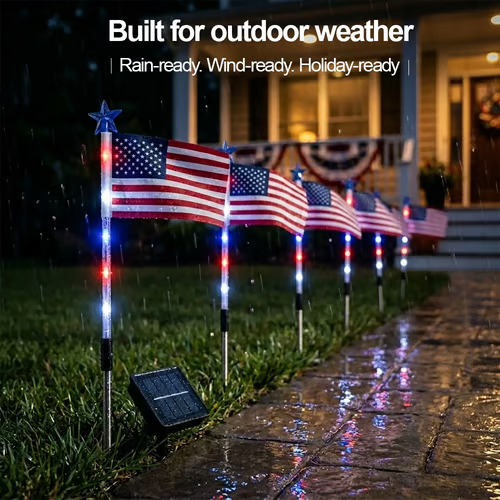 ✨ Turn Your Backyard Into a Patriotic Light Show — Shop Before It’s Gone