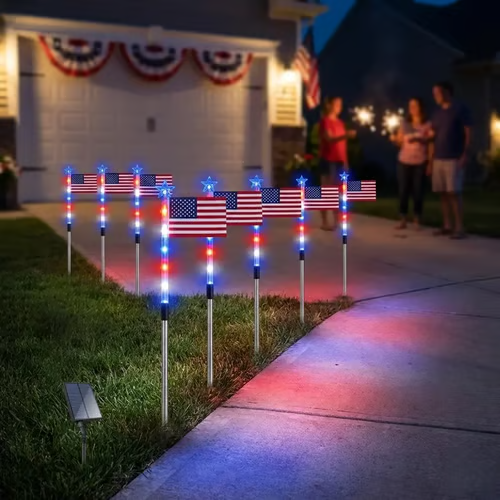 ✨ Turn Your Backyard Into a Patriotic Light Show — Shop Before It’s Gone