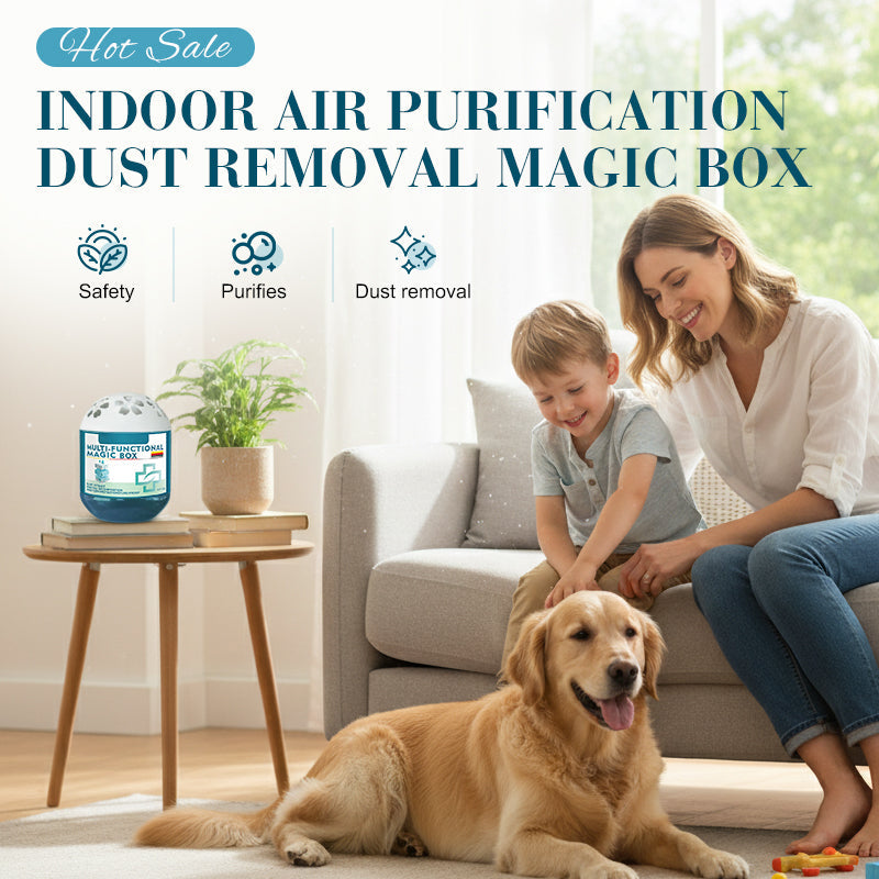 Indoor Air Purification Dust Removal Magic Box✨ – Safe for Children