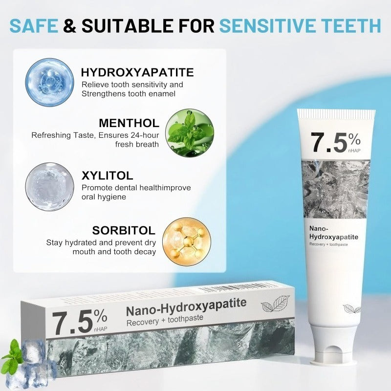 Nano-Hydroxyapatite Enamel Repair
