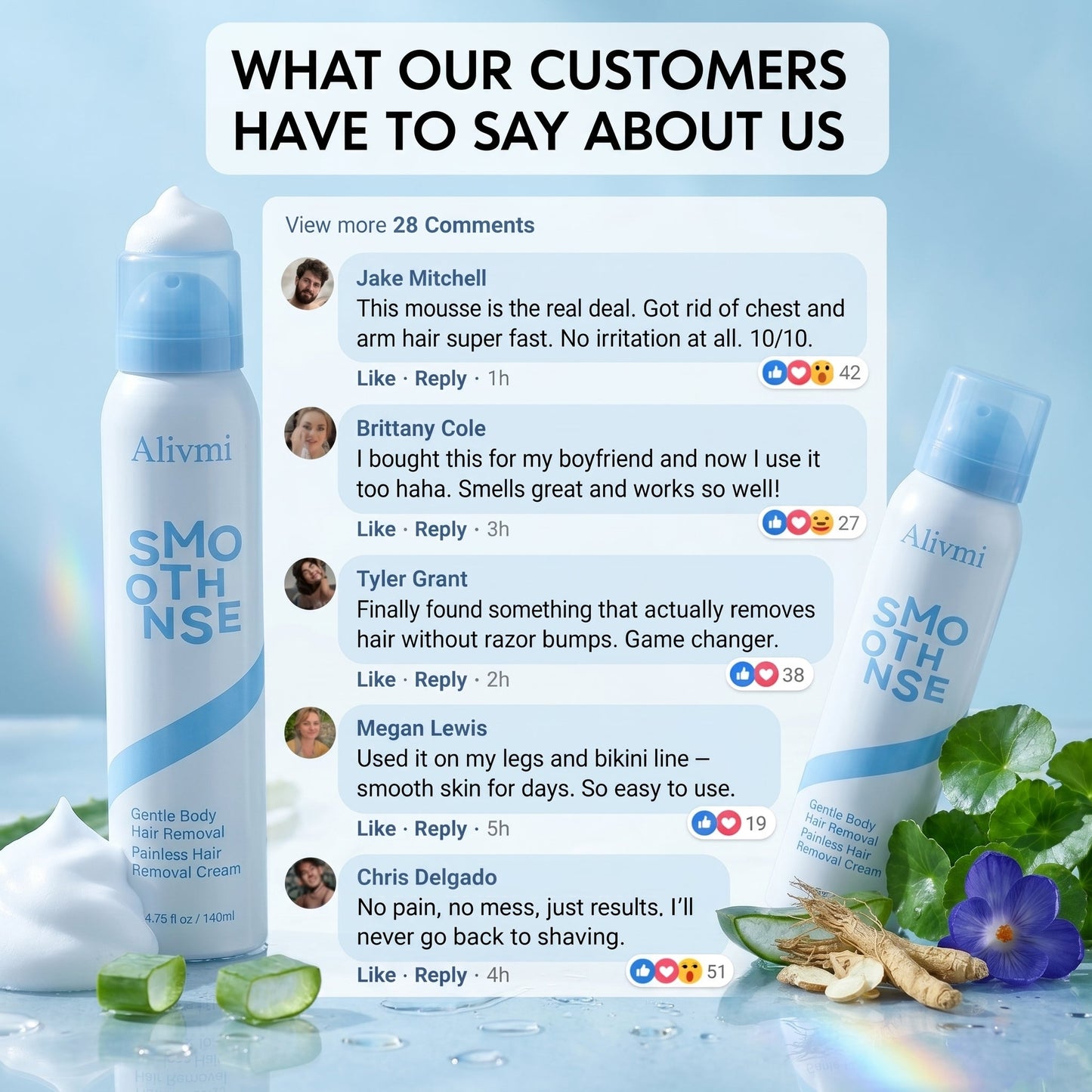 Alivmi Hair Removal Mousse